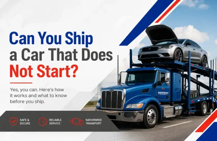 Can You Ship a Car That Does Not Start